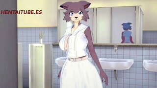 Beastars Hentai - Legosi e Juno sesso in bagno