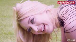 LETSDOEIT - Amaris &amp;amp; Caleb Roca - Sexy Asno Blondie Git Anal Lawom nga Gibundak Sa usa Ka Pangandoy Papa